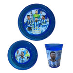 Set Infantil Cresko Plato,bowl Y Vaso Afa  Af038